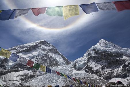 View of Khumbu Ice Fall